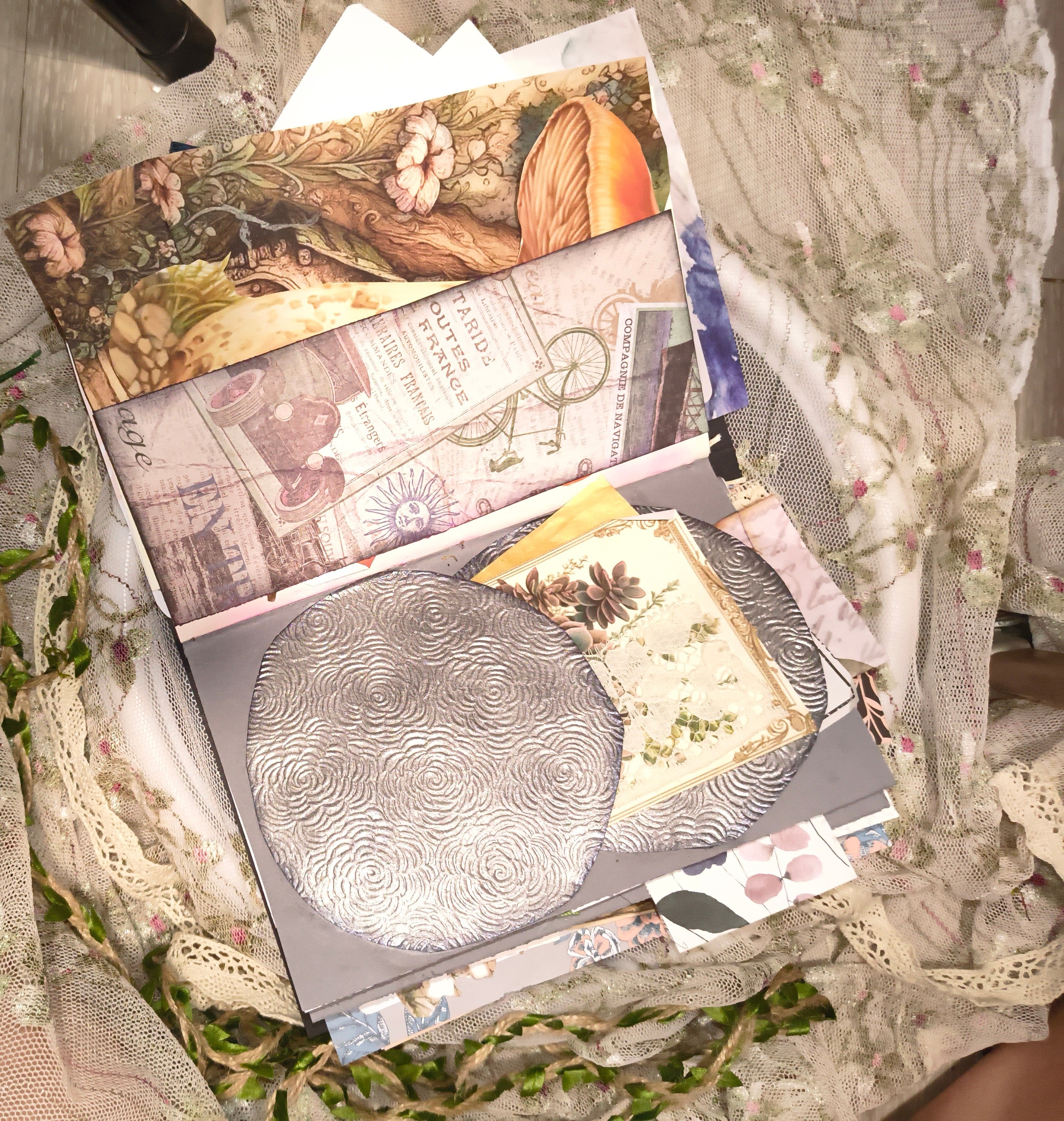 Mushroom lady Junk Journal