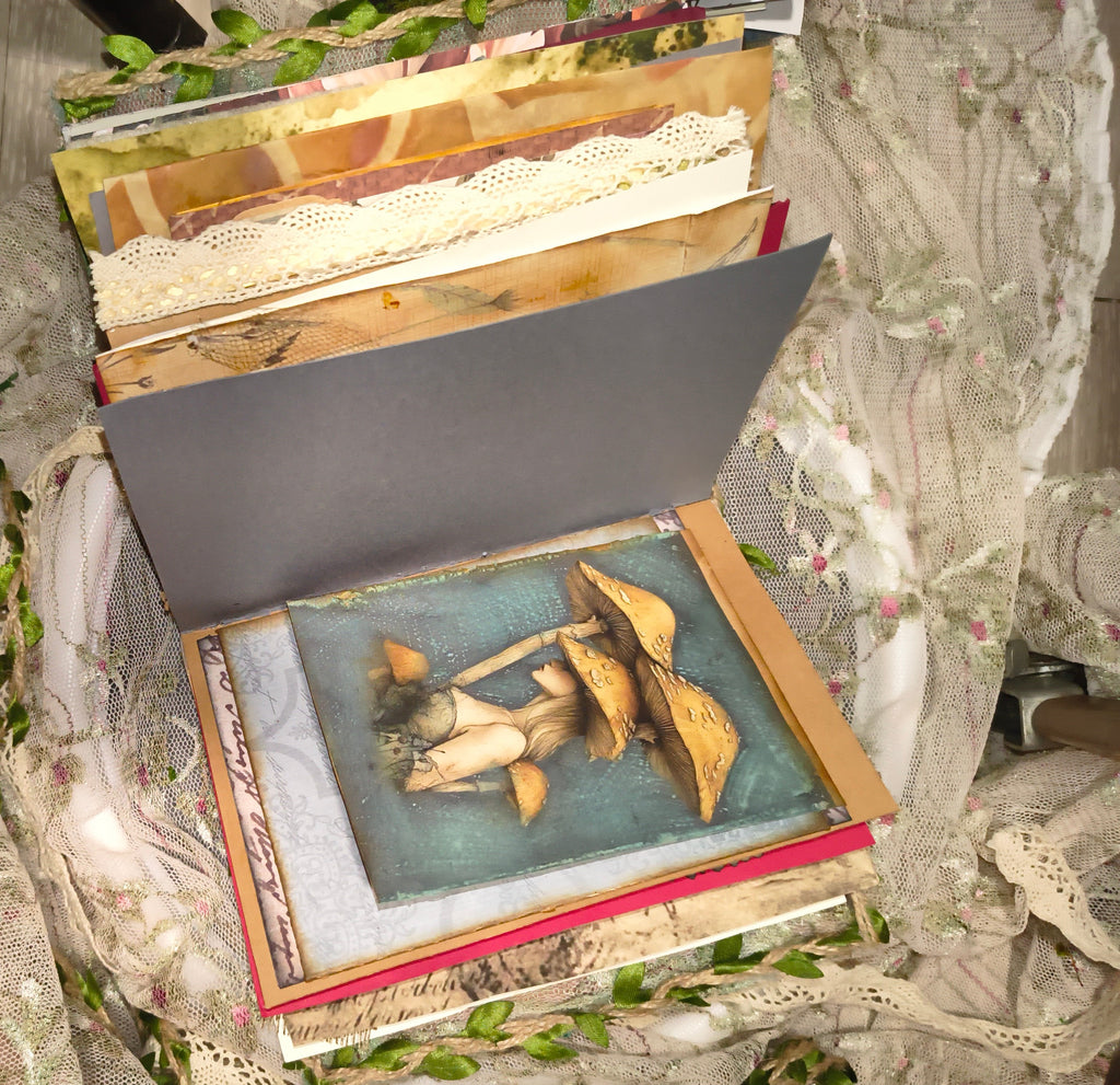 Mushroom lady Junk Journal