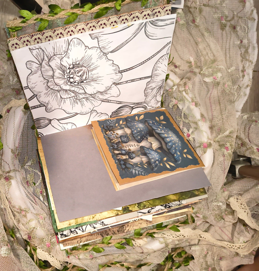 Mushroom lady Junk Journal